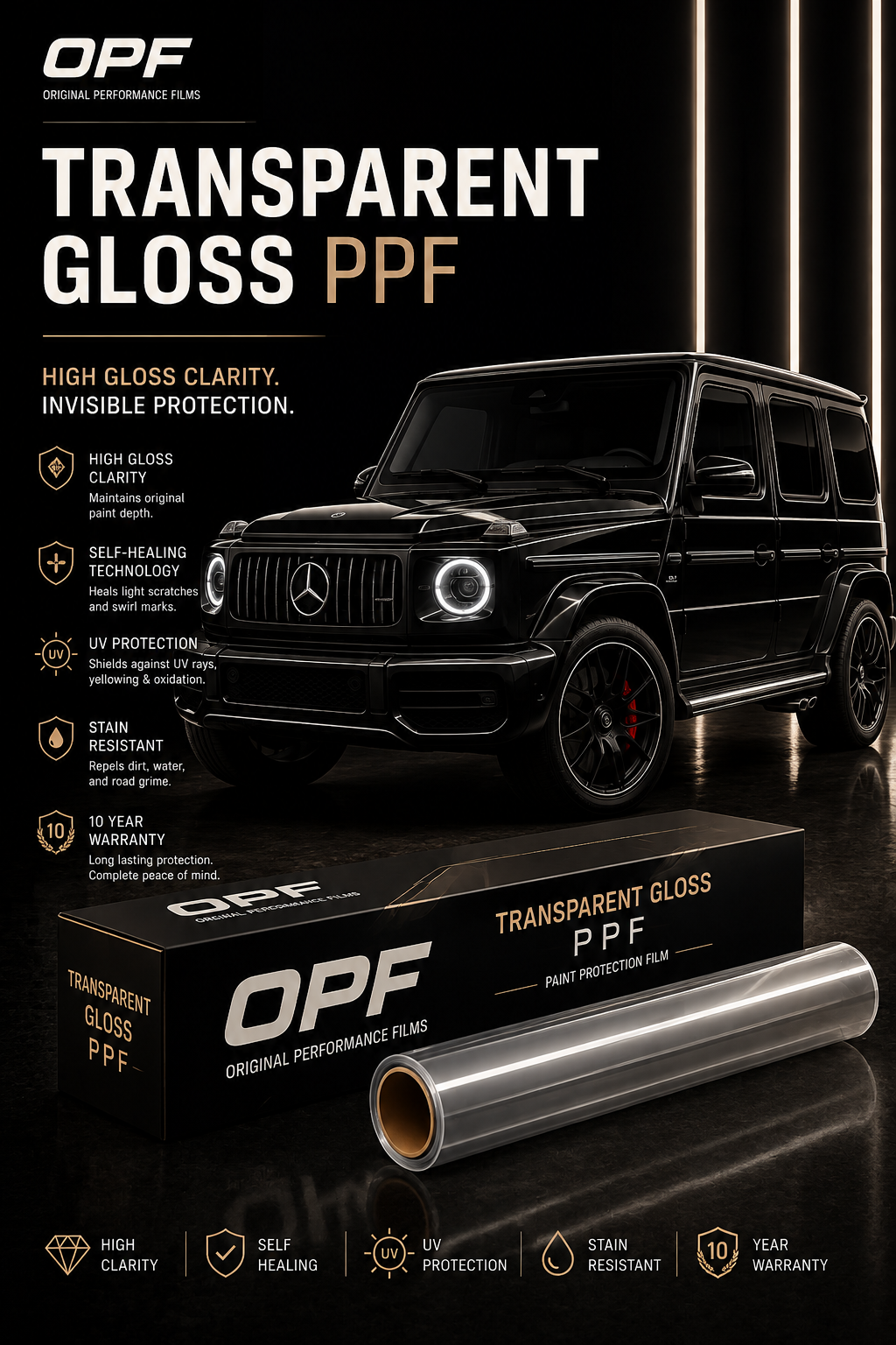 TRANSPARENT GLOSS TPU-PPF