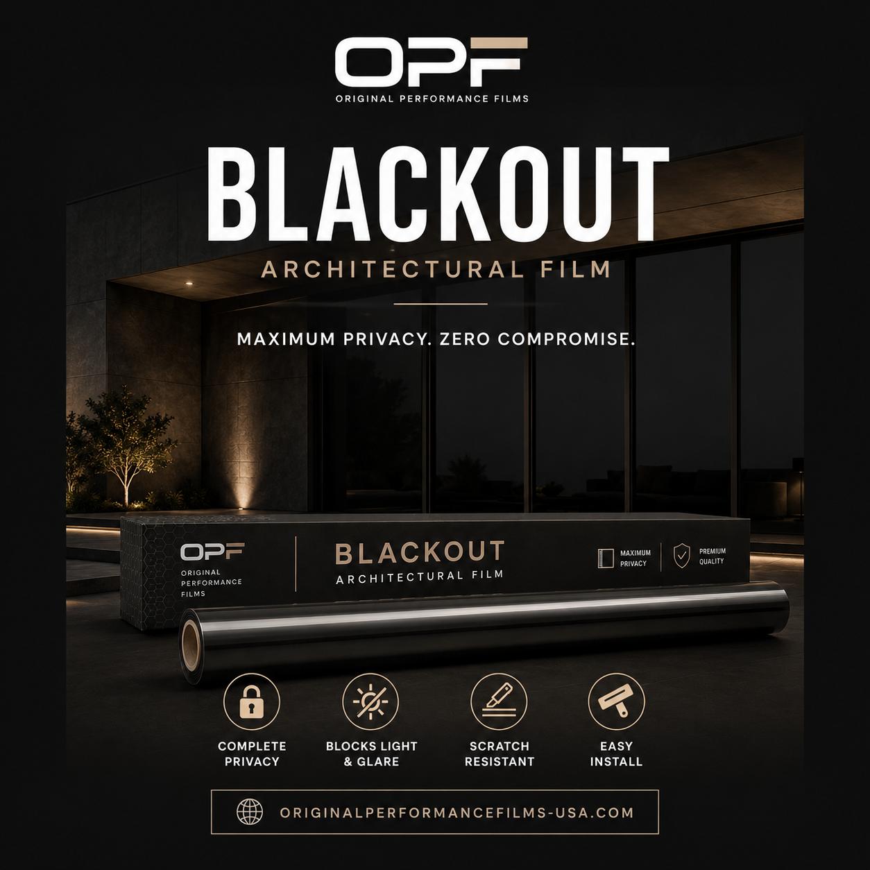 BLACKOUT PRIVACY FILM
