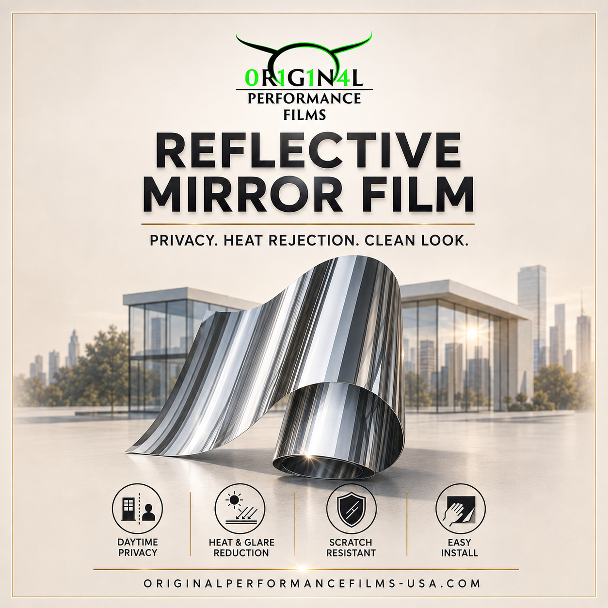 REFLECTIVE MIRROR FILM