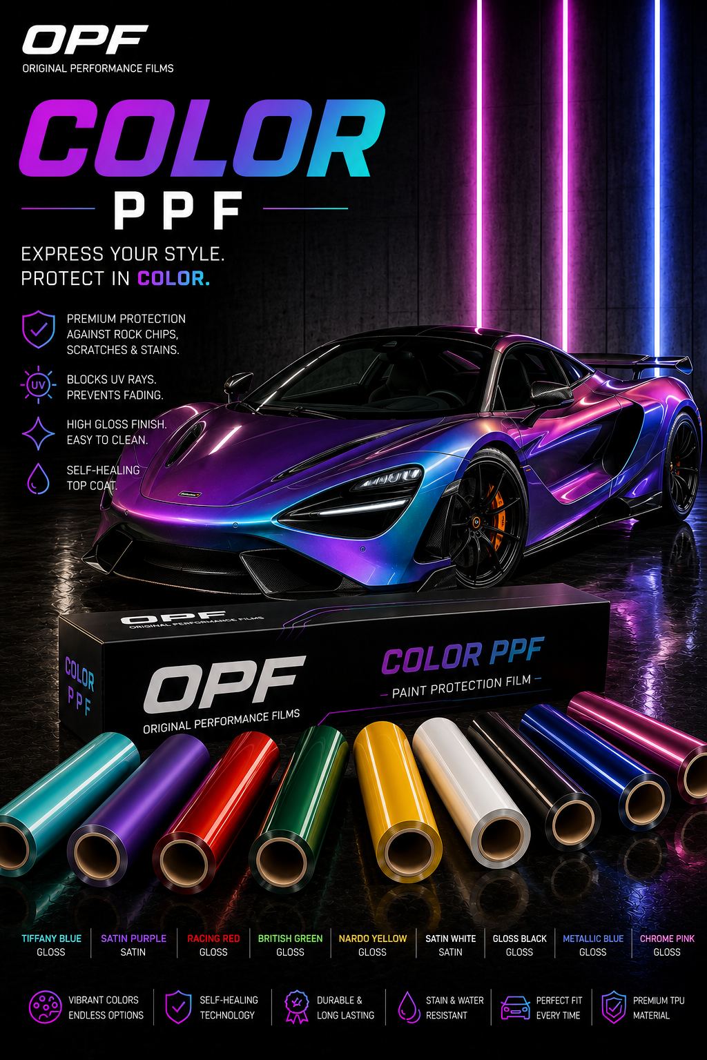Color TPU-PPF