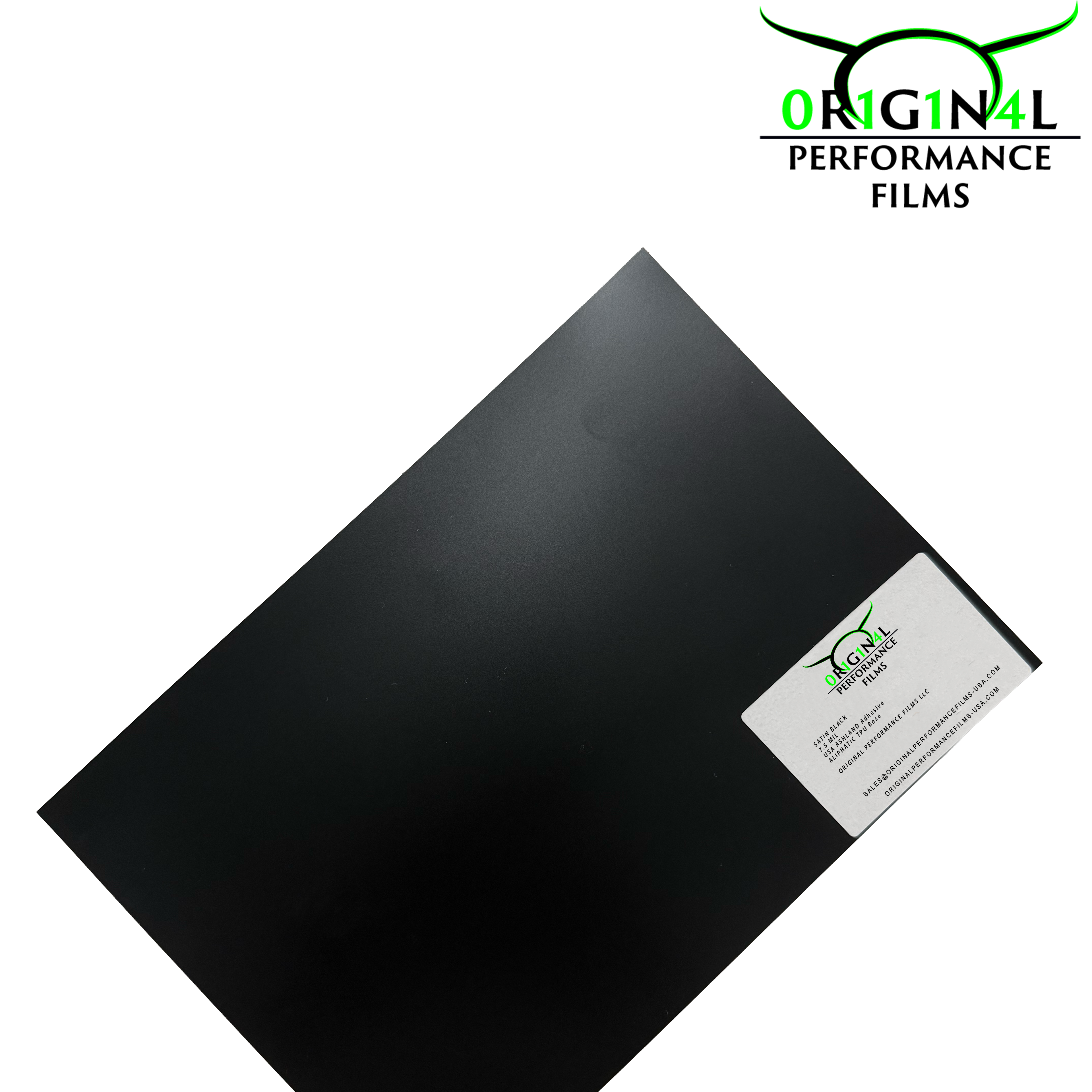 Satin Black TPU-PPF